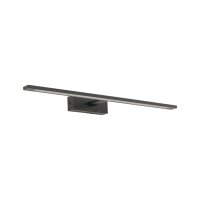 Applique murale LED métal 62 cm de long noir 4000...