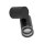 Spot mural noir H : max. 13,5 cm GU10 métal CARSON