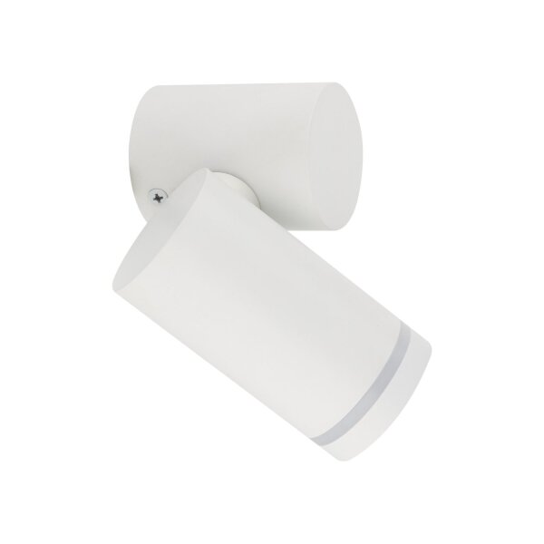 Applique murale Blanc Métal ajustable H : max. 13,5 cm GU10
