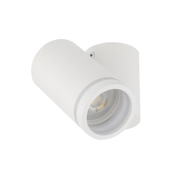 Applique murale Blanc Métal ajustable H : max. 13,5 cm GU10
