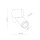 Applique murale Blanc Métal ajustable H : max. 13,5 cm GU10