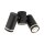 Spot de plafond métal petit L : 17 cm noir 2x GU10