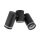 Spot de plafond métal petit L : 17 cm noir 2x GU10