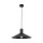 Lampe à suspendre ronde Ø 36 cm Noir Métal E27 Design rétro