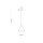 Suspension Métal E27 Noir Ø 18 cm H : max. 155 cm Rétro