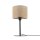 Lampe de table Boho 39 cm de haut Ø 22 cm métal jute E27