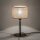 Lampe de table Boho 39 cm de haut Ø 22 cm métal jute E27