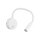 Applique murale avec interrupteur bras flexible blanc G9 orientable LAGOS