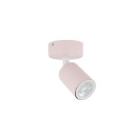 Plafonnier chambre denfant rose GU10 rond Ø 13 cm...
