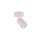 Plafonnier chambre denfant rose GU10 rond Ø 13 cm petit