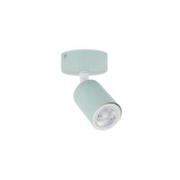 Spot de plafond métal menthe GU10 Ø 13 cm...