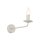 Applique Rustique Métal Beige H : 23 cm petit pour E14