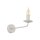 Applique Rustique Métal Beige H : 23 cm petit pour E14