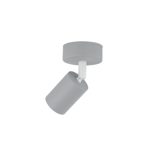 Plafonnier chambre denfant Gris GU10 rond Ø 13 cm petit