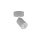 Plafonnier chambre denfant Gris GU10 rond Ø 13 cm petit