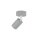 Plafonnier chambre denfant Gris GU10 rond Ø 13 cm petit