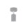 Plafonnier chambre denfant Gris GU10 rond Ø 13 cm petit