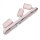 Spot de plafond métal rose GU10 52 cm long chambre denfant