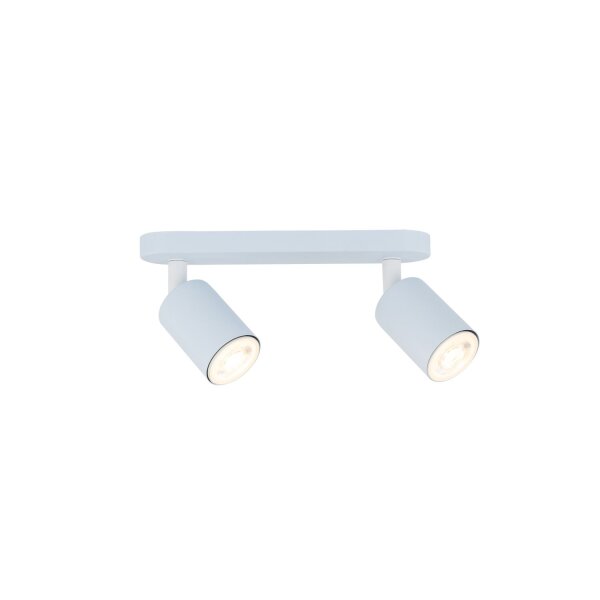 Projecteur chambre denfant bleu clair L : 35 cm métal 2x GU10