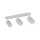 Spot de plafond métal chambre denfant L : 52 cm beige 3x GU10