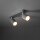 Projecteur de plafond Enfants Gris L : 35 cm orientable Métal 2x GU10