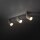 Lampe pour chambre denfant Gris L : 52 cm orientable Métal 3x GU10