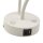 Applique murale avec fonction de recharge USB Interrupteur Col de cygne Blanc