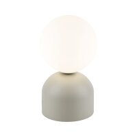 Petite lampe de table H : 21 cm &Oslash; 12 cm Beige...