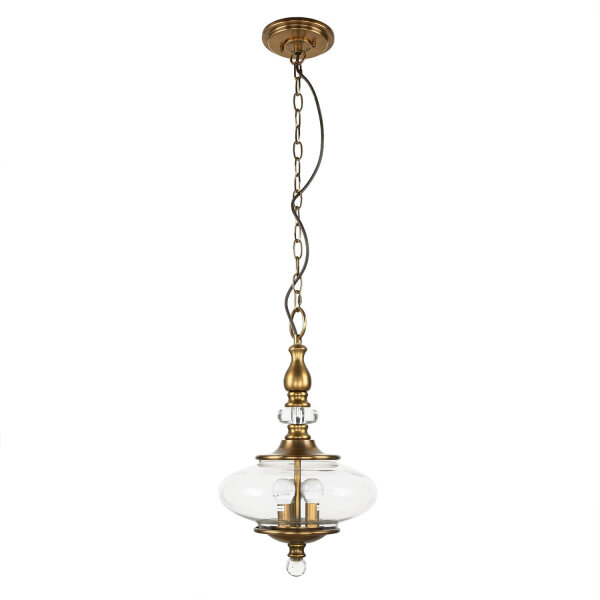 Lampes suspendues LYN laiton Ø30cm à raccourcir Lampe