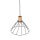 Lampe à suspendre fil de bois Ø 29,5 cm H : max. 165 cm réglable