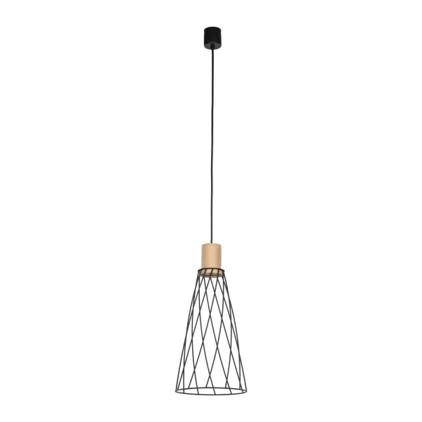 Suspension Pin noir Ø 19 cm H : max. 180 cm GU10