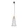 Suspension Pin noir Ø 19 cm H : max. 180 cm GU10