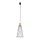 Suspension Pin noir Ø 19 cm H : max. 180 cm GU10