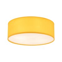 Lampe de plafond chambre denfant jaune ronde Ø 38...