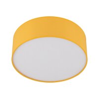 Lampe de plafond chambre denfant jaune ronde Ø 38...