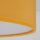 Lampe de plafond chambre denfant jaune ronde Ø 38 cm tissu 4x E27