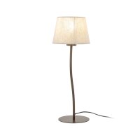 Lampe de table chambre denfant 37 cm métal tissu...