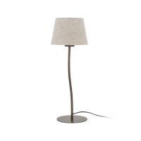 Lampe de table chambre denfant 37 cm métal tissu...