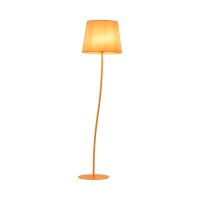 Lampadaire Chambre denfant Orange E27 150 cm petit tissu...