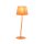 Lampe de chambre denfant Table Orange H : 37cm petit E27 métal tissu