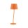 Lampe de chambre denfant Table Orange H : 37cm petit E27 métal tissu
