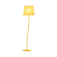Lampe de chambre denfant jaune E27 150 cm petit tissu...