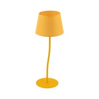 Lampe de table Enfants Tissu Métal E27 petit H :...