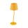 Lampe de table Enfants Tissu Métal E27 petit H : 37 cm Jaune