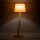 Lampe de table Enfants Tissu Métal E27 petit H : 37 cm Jaune