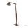 Lampadaire réglable 180 cm de haut articulé bois métal E27