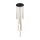 Lampe à suspendre noir or Ø 35 cm métal hauteur réglable