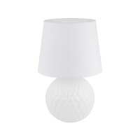Lampe de table Blanc 60 cm de haut &Oslash; 38 cm Verre...