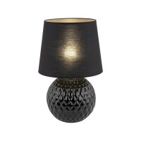 Lampe de table noir E27 hauteur 60 cm Ø 38 cm...