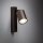 Spot mural en métal avec interrupteur brun GU10 orientable H : 22 cm